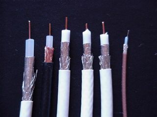 different 75 Ohm cables