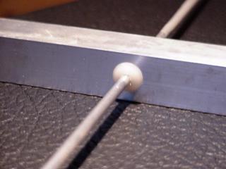 element fixing with nylon rivet